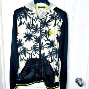 Andrew Christian zip up hoodie size small